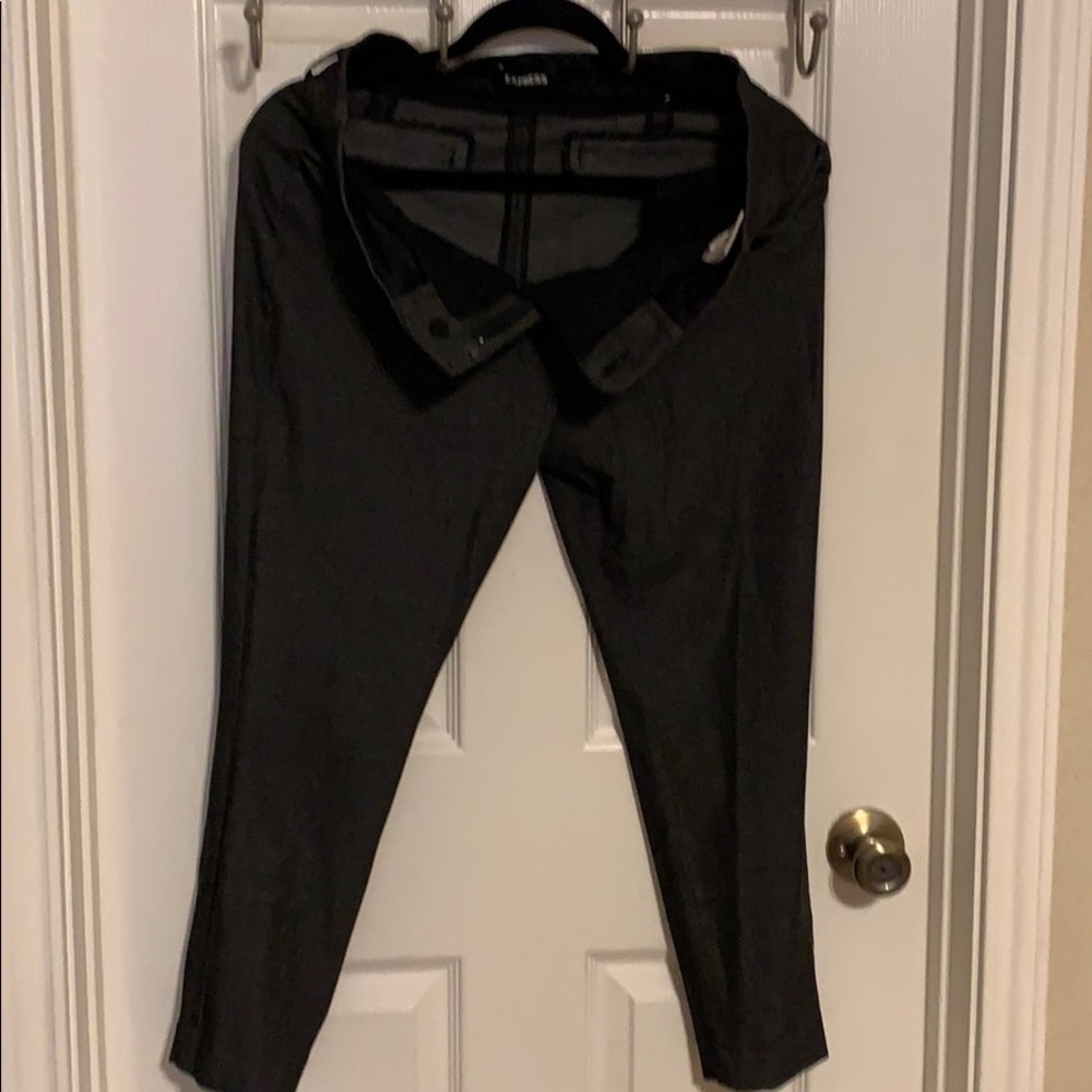 Express extra stretch skinny mid rise pants 12p
